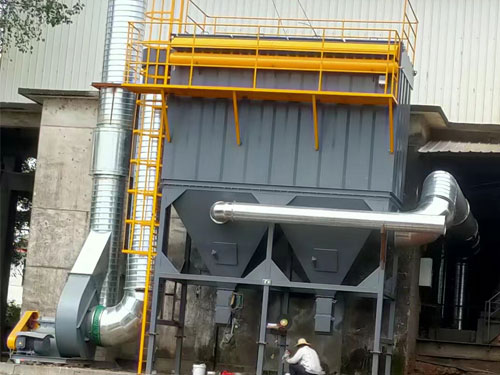 礦山破碎、篩分、皮帶機輸送，除塵系統現場